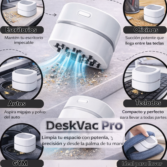 DeskVac Pro Mini Aspiradora